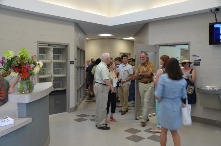 Ribbon Cutting Ceremony at Transylvania County's New Animal Shelter
